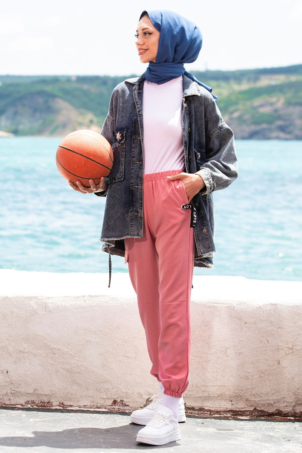 Pantolon Pembe - 10006