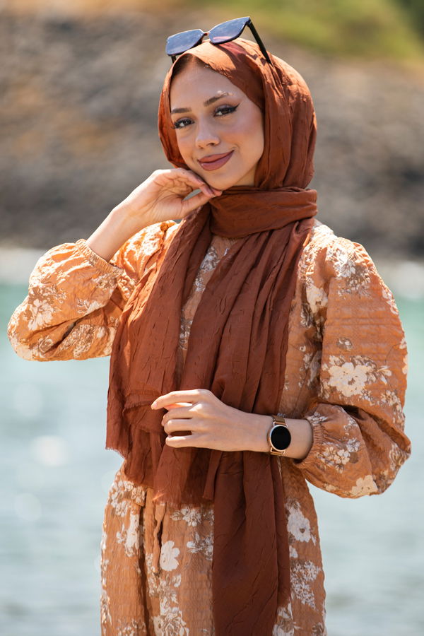 Şal Kahverengi - 21064 KAHVERENGİ