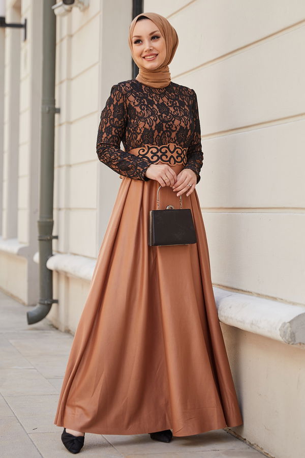 Abiye Elbise Vizon - 21104 VİZON