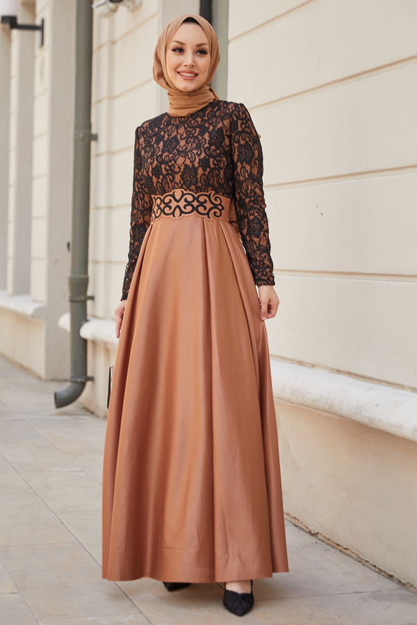 Abiye Elbise Vizon - 21104 VİZON