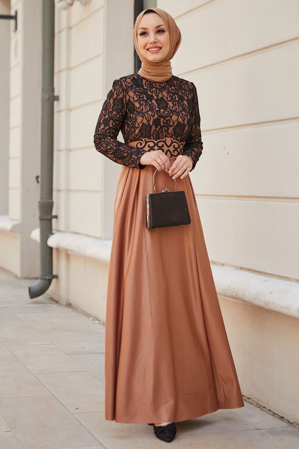 Abiye Elbise Vizon - 21104 VİZON