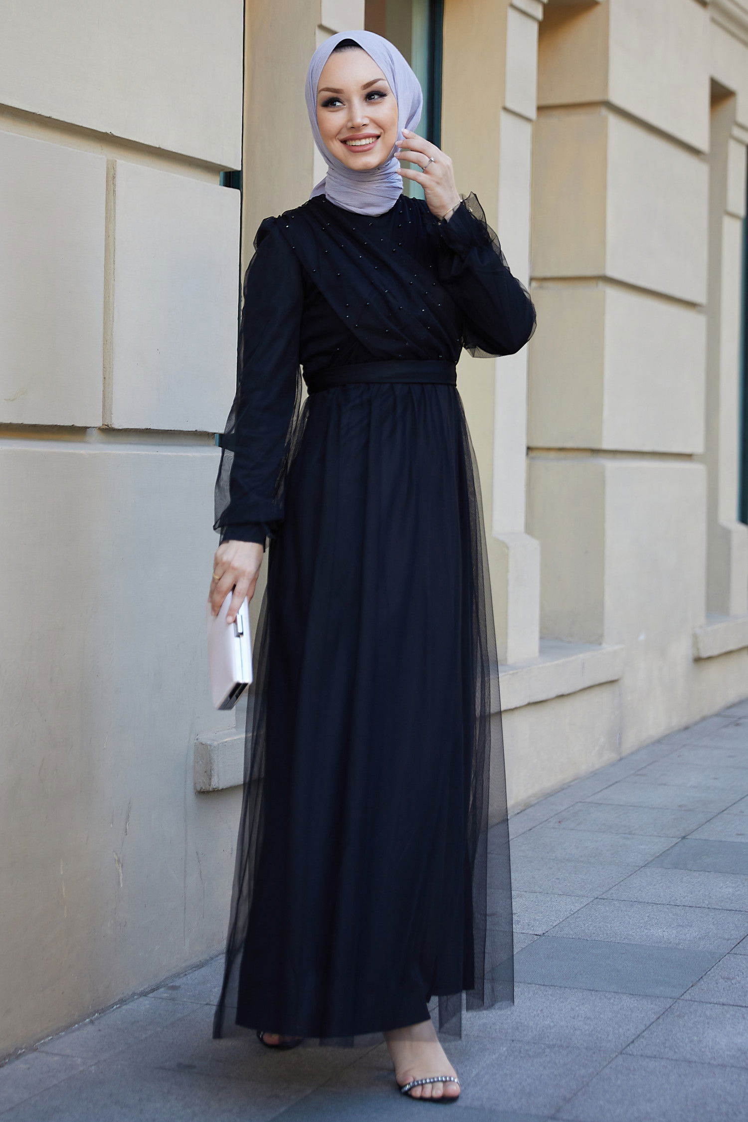 Abiye Elbise Siyah - 21102