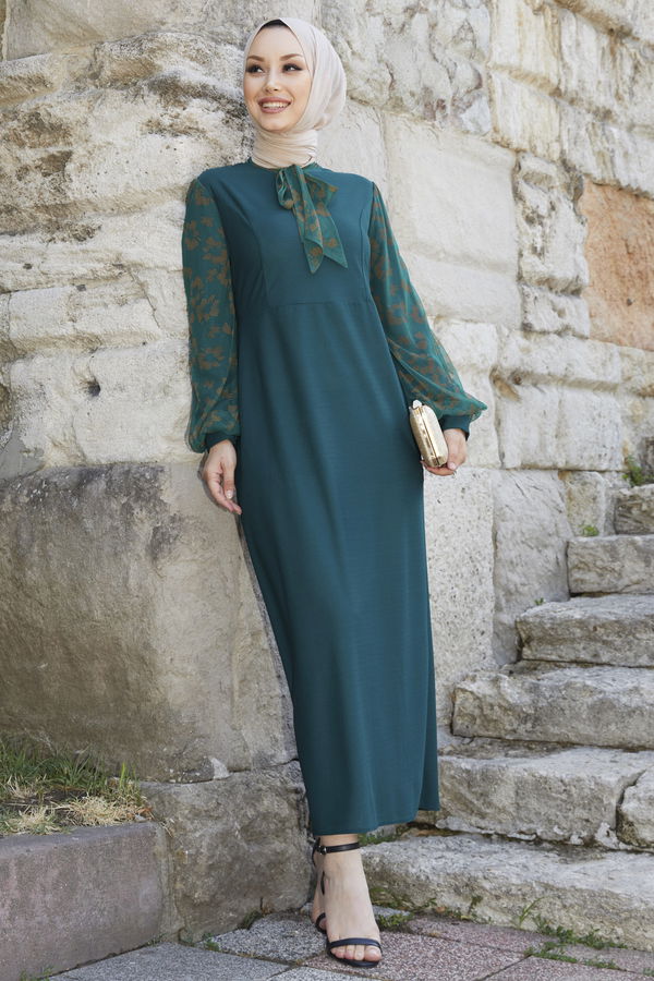 Abiye Elbise Yeşil - 21100 YEŞİL