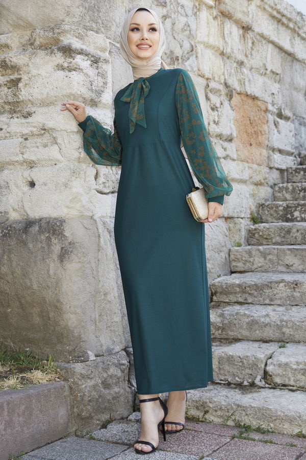 Abiye Elbise Yeşil - 21100 YEŞİL