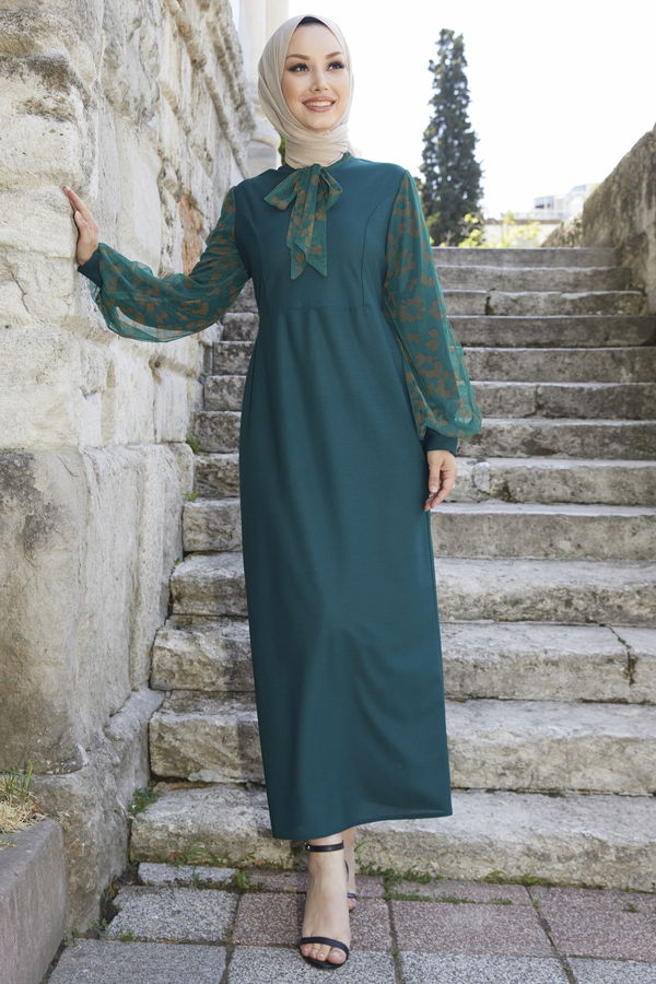 Abiye Elbise Yeşil - 21100 YEŞİL