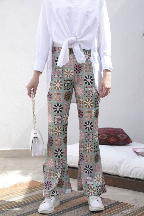 Pantolon Yeşil - 10020 YEŞİL