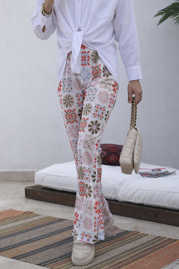 Pantolon Beyaz - 10020