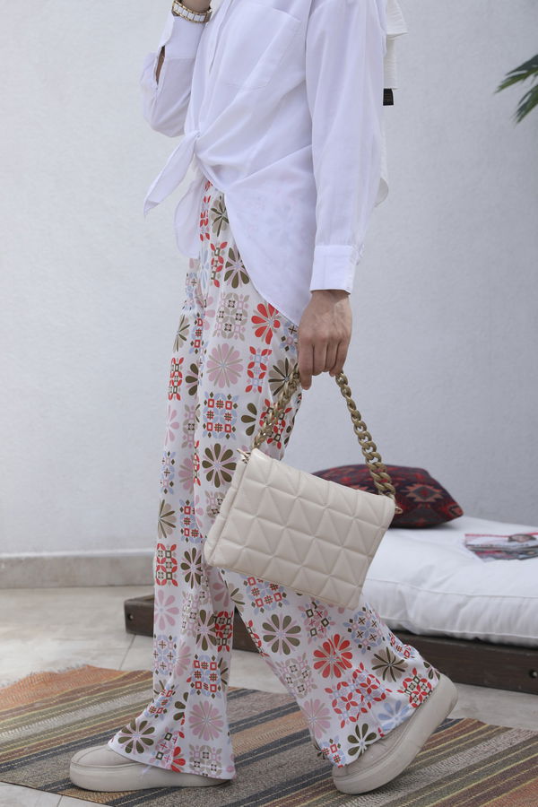 Pantolon Beyaz - 10020