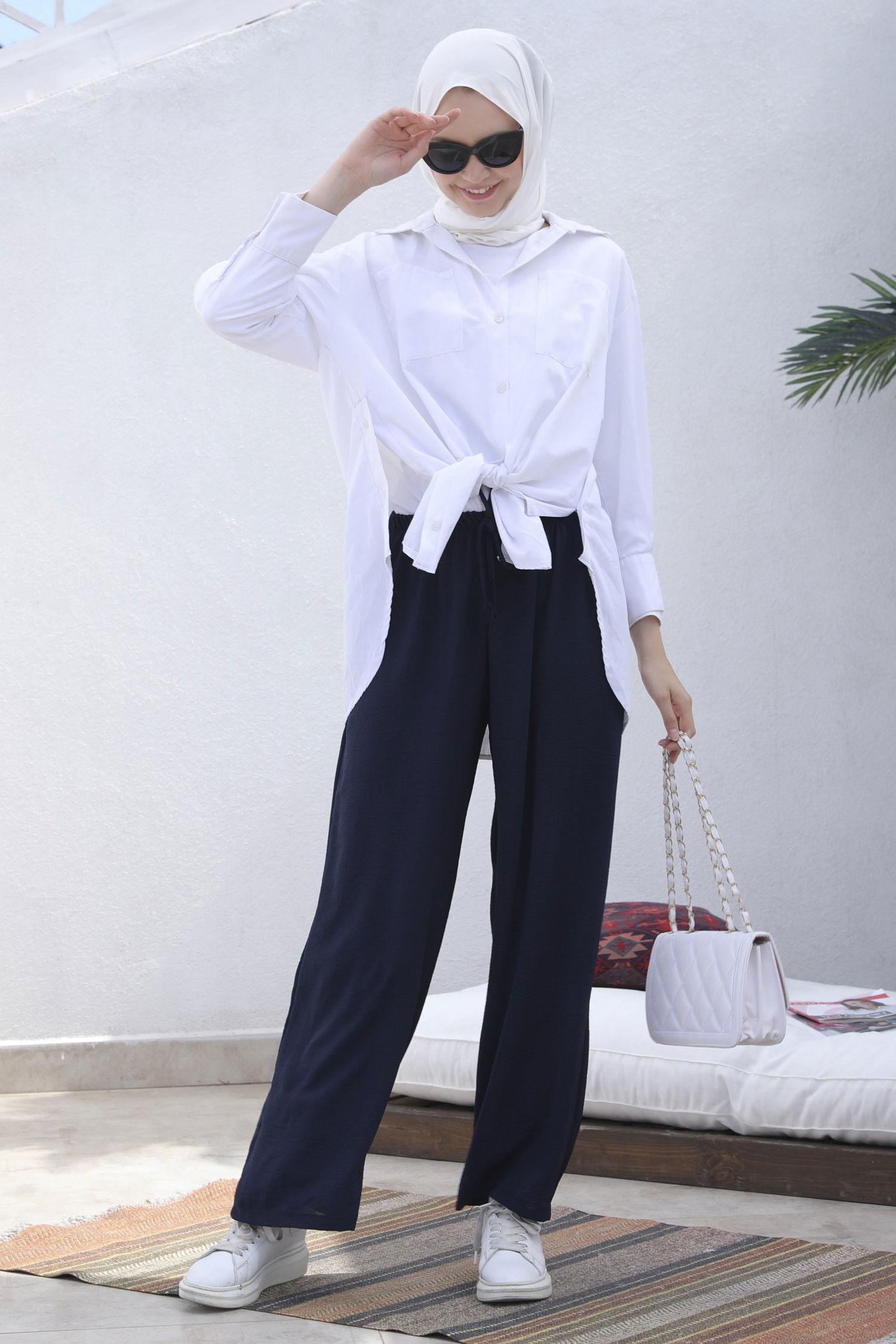 Pantolon Lacivert - 10019 LACİVERT