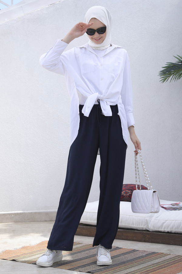 Pantolon Lacivert - 10019 LACİVERT