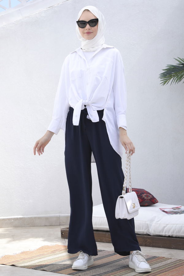 Pantolon Lacivert - 10019 LACİVERT