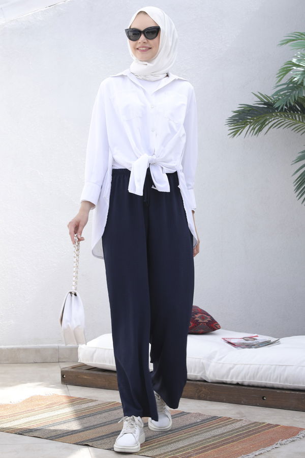 Pantolon Lacivert - 10019 LACİVERT