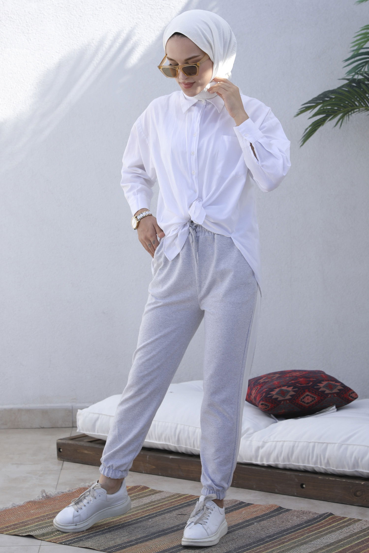Pantolon Gri - 3908 GRİ