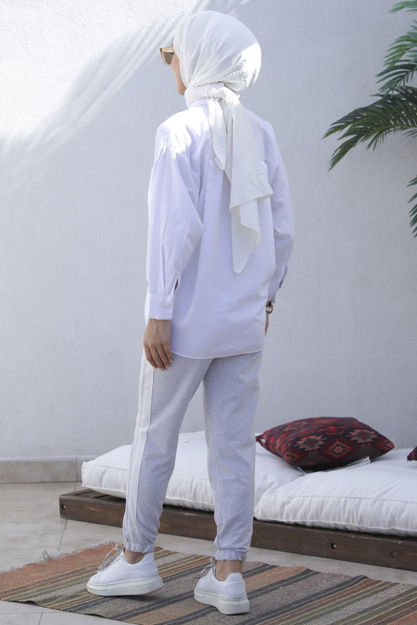 Pantolon Gri - 3908 GRİ