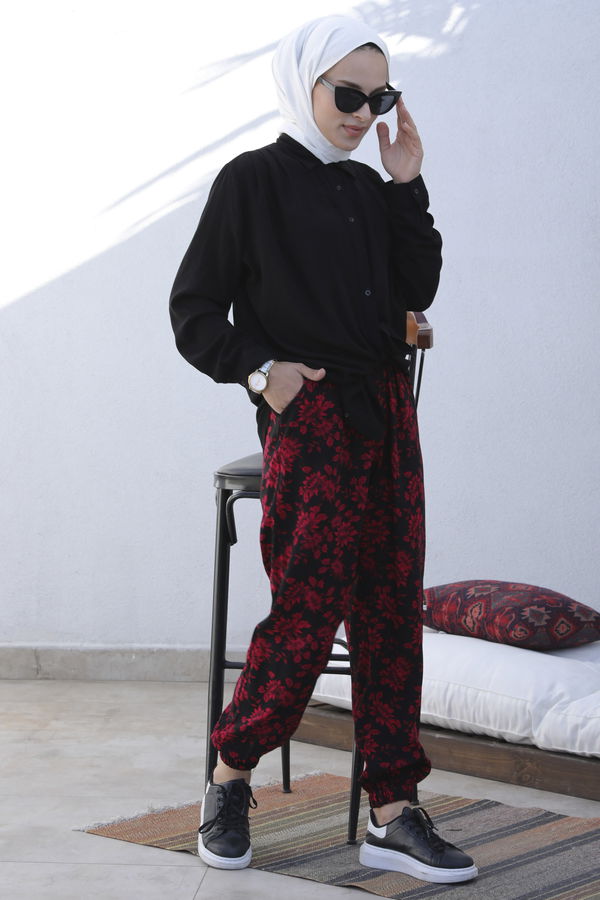 PANTOLON Bordo - 3567 BORDO