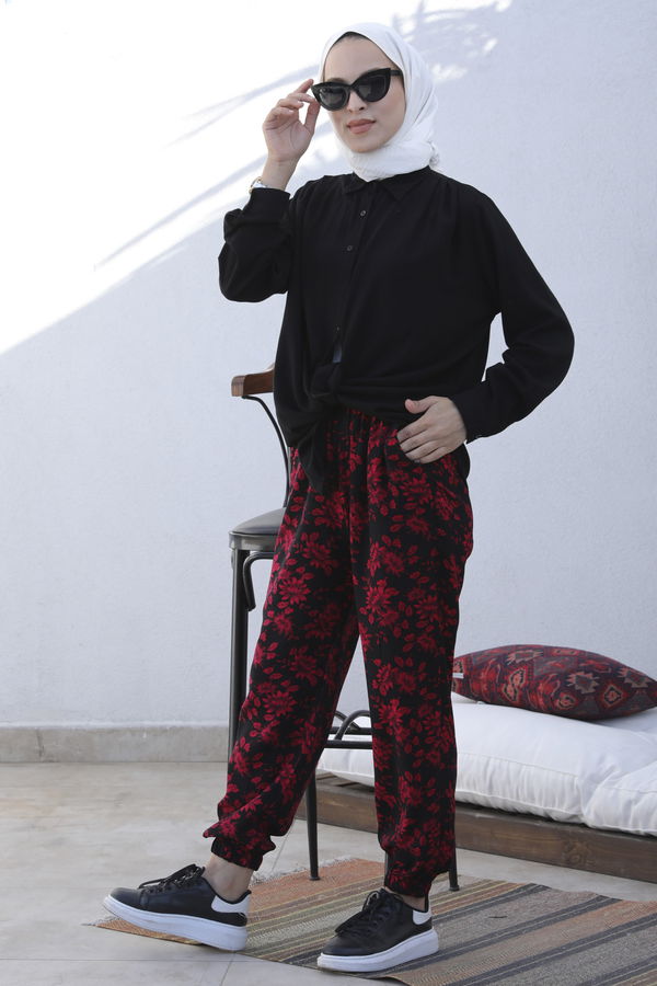 PANTOLON Bordo - 3567 BORDO