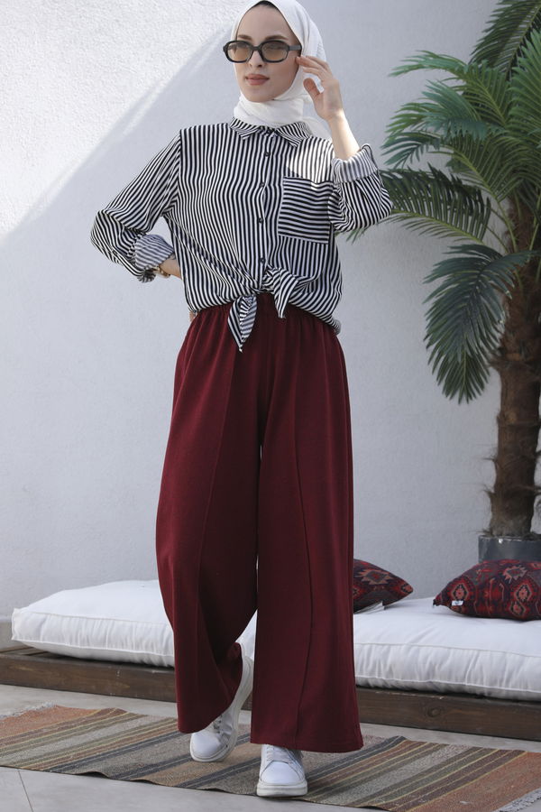 PANTOLON Bordo - 3633