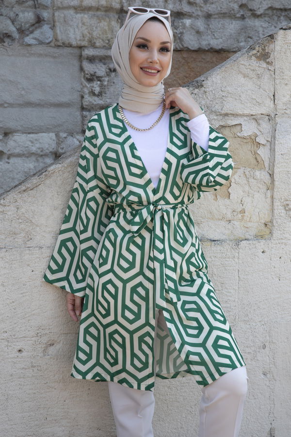 Hırka Yeşil - 10162 YEŞİL