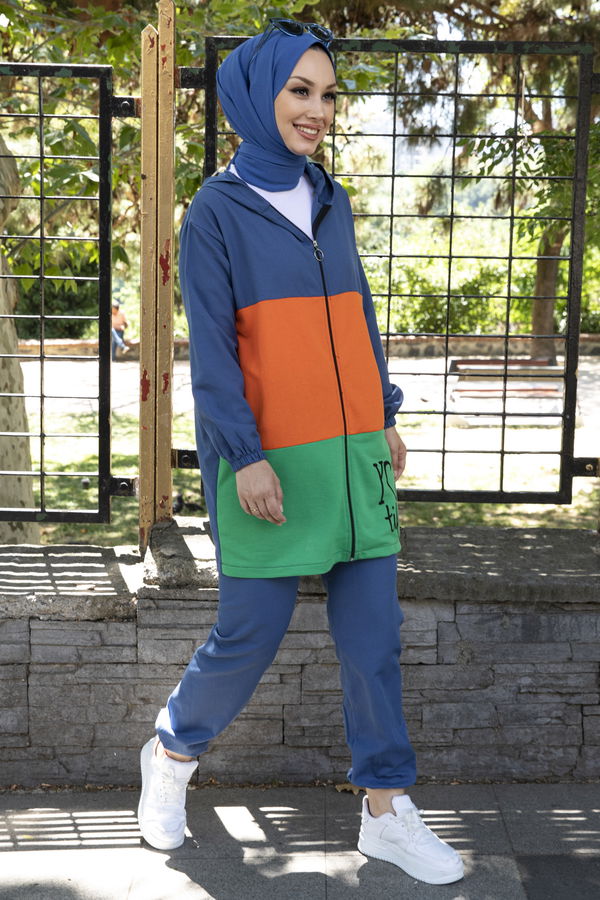 Tunik Pantolon Mavi - 10538 MAVİ