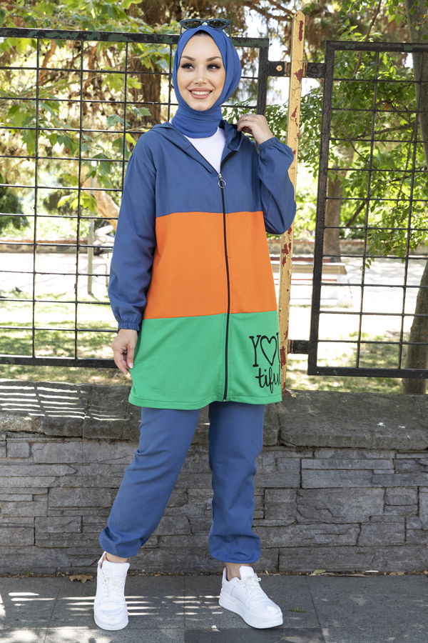 Tunik Pantolon Mavi - 10538 MAVİ