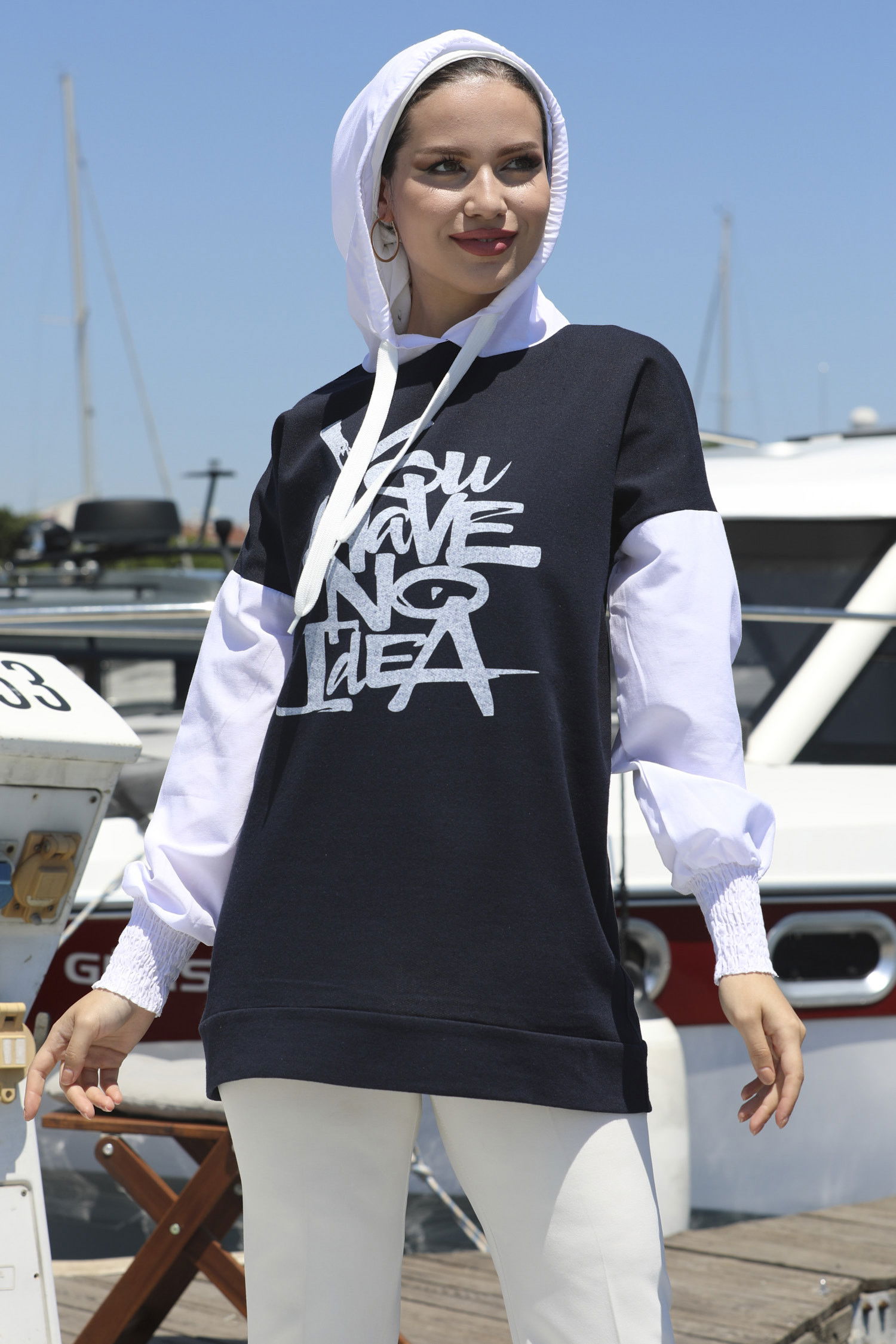 Tunik Lacivert - 3945
