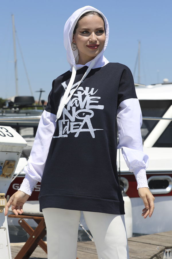 Tunik Lacivert - 3945