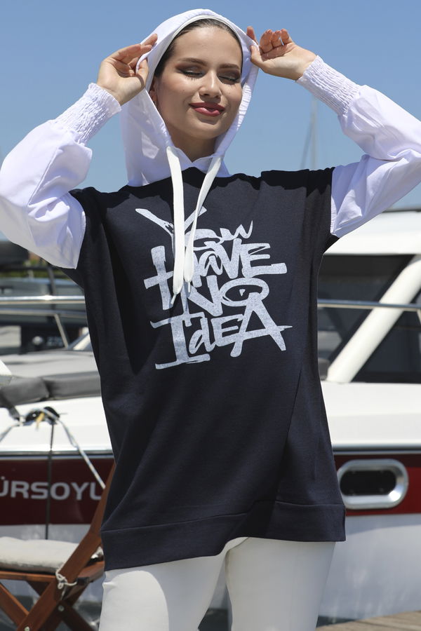 Tunik Lacivert - 3945