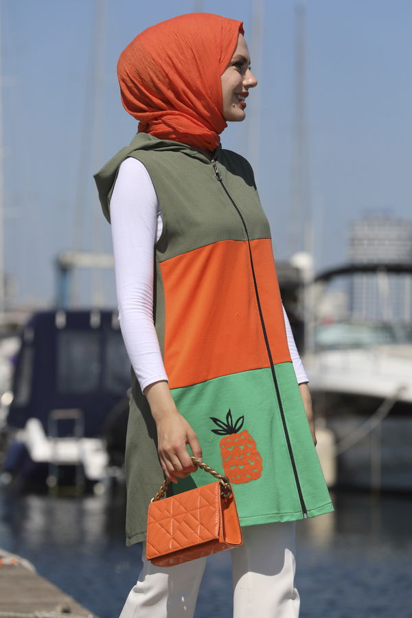 Yelek Haki - 10160