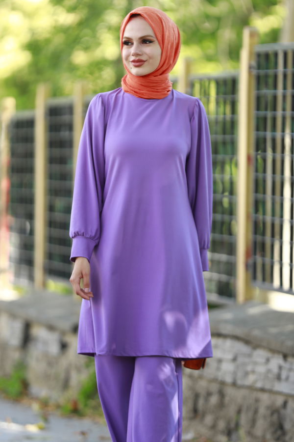 Tunik Pantolon Lila - 10545 LİLA