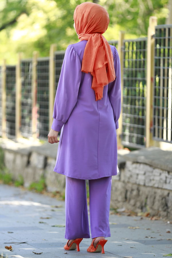 Tunik Pantolon Lila - 10545 LİLA
