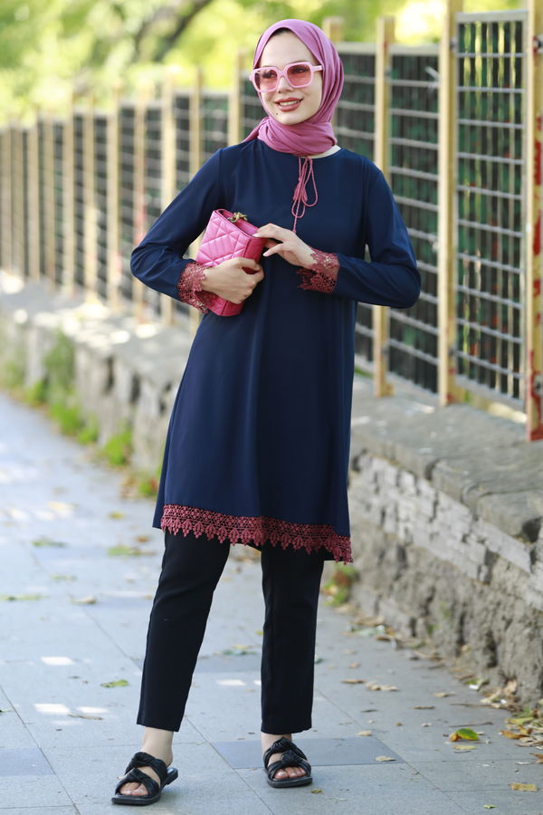 Tunik Lacivert - 10799