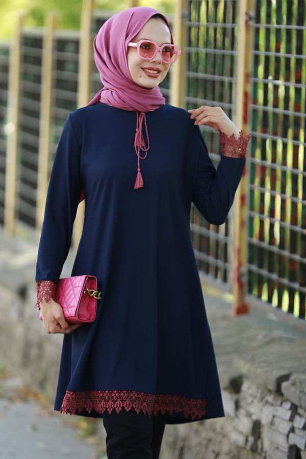 Tunik Lacivert - 10799