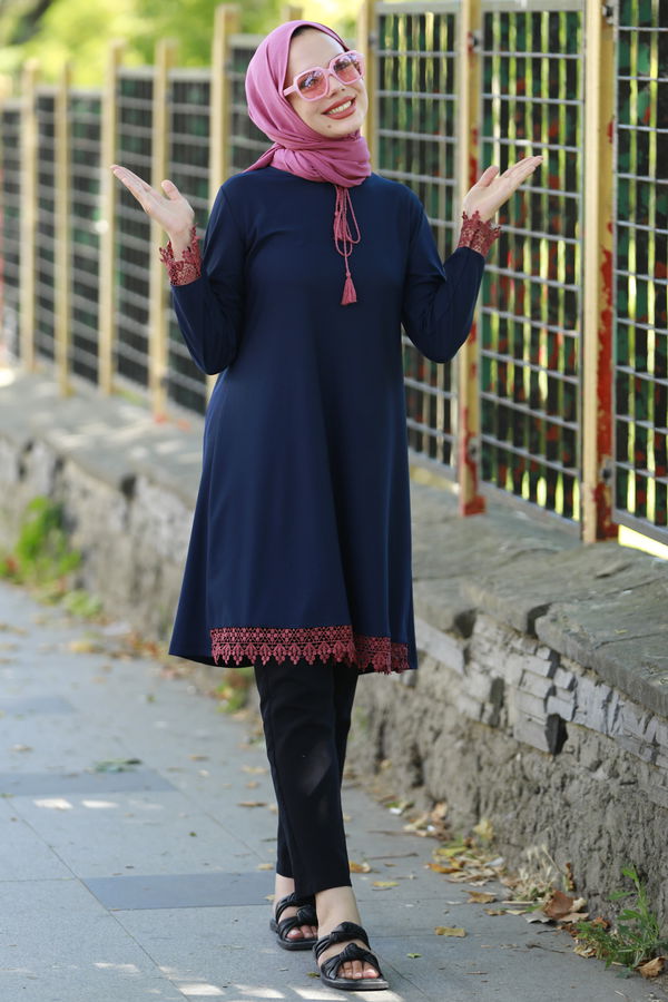Tunik Lacivert - 10799