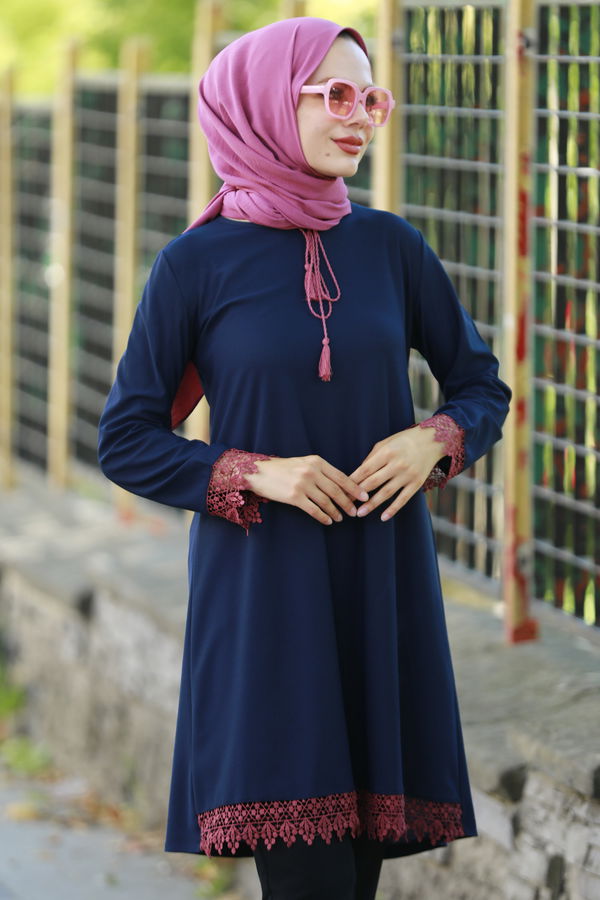 Tunik Lacivert - 10799