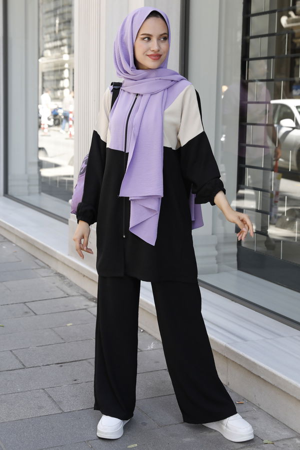 Tunik Pantolon Lila - 10543 LİLA