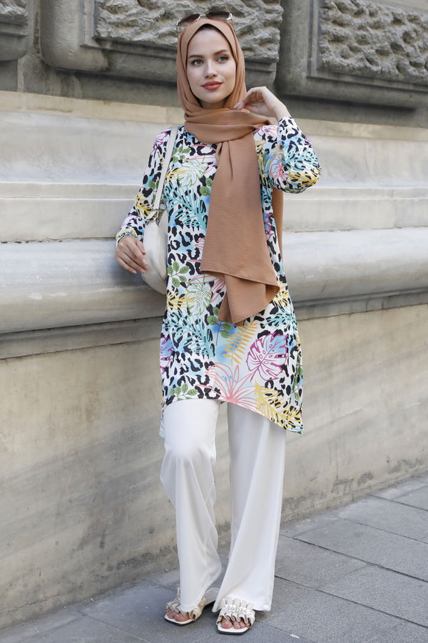 Tunik Pantolon Fuşya - 10547