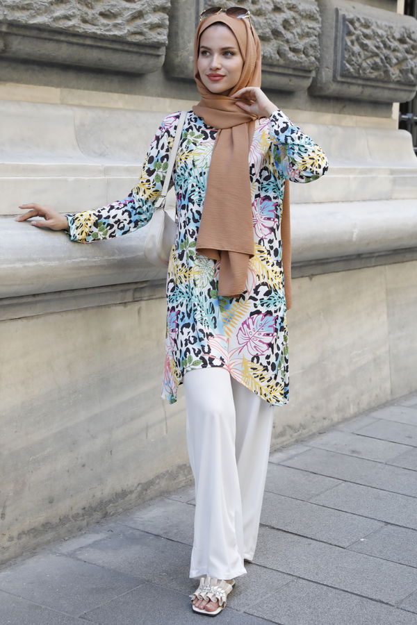 Tunik Pantolon Fuşya - 10547