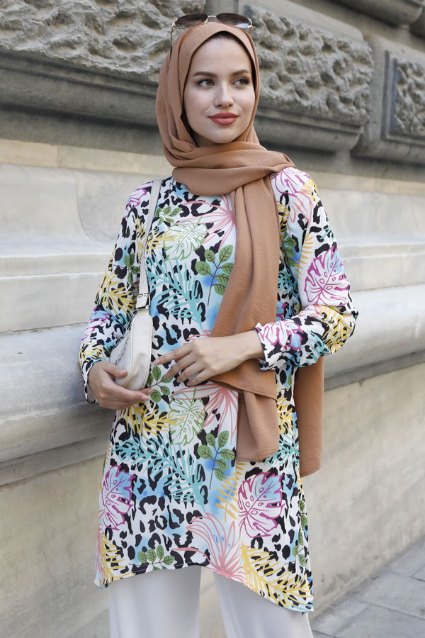 Tunik Pantolon Fuşya - 10547