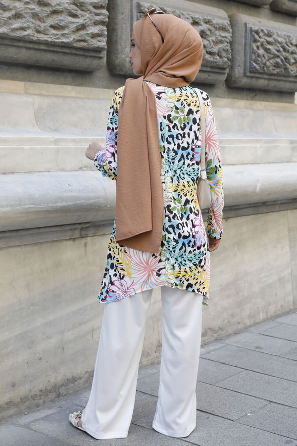 Tunik Pantolon Fuşya - 10547
