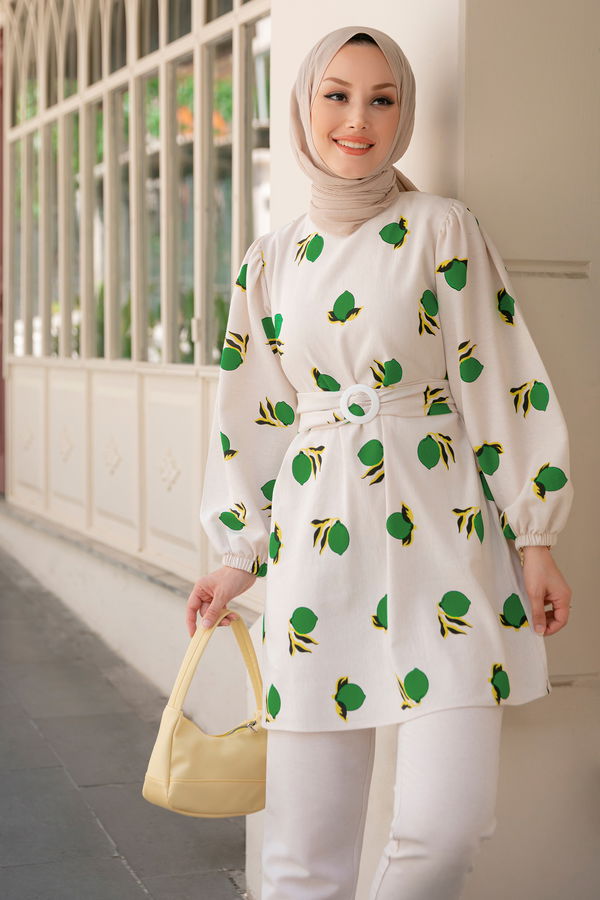 Tunik Pantolon Yeşil - 10549