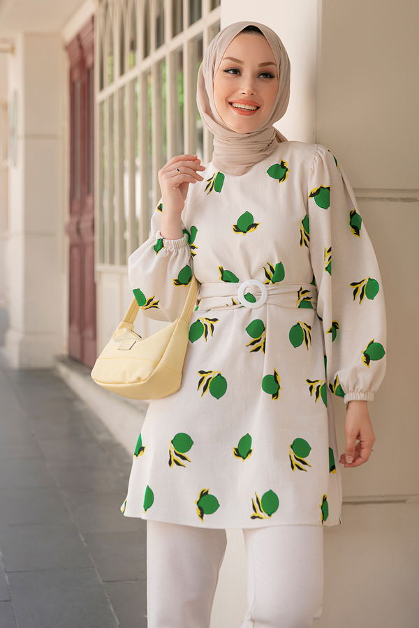 Tunik Pantolon Yeşil - 10549