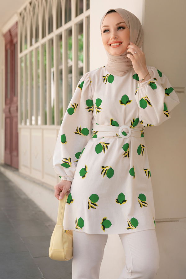 Tunik Pantolon Yeşil - 10549