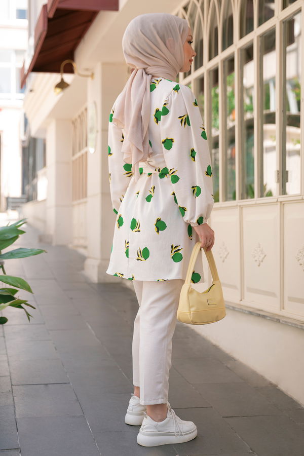 Tunik Pantolon Yeşil - 10549