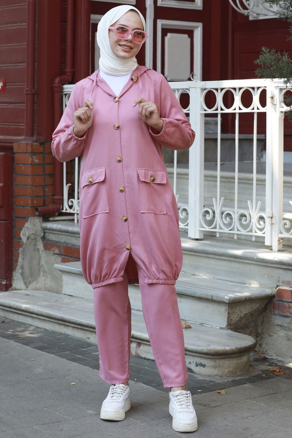 Tunık Pantolon Pembe - 3574 PEMBE