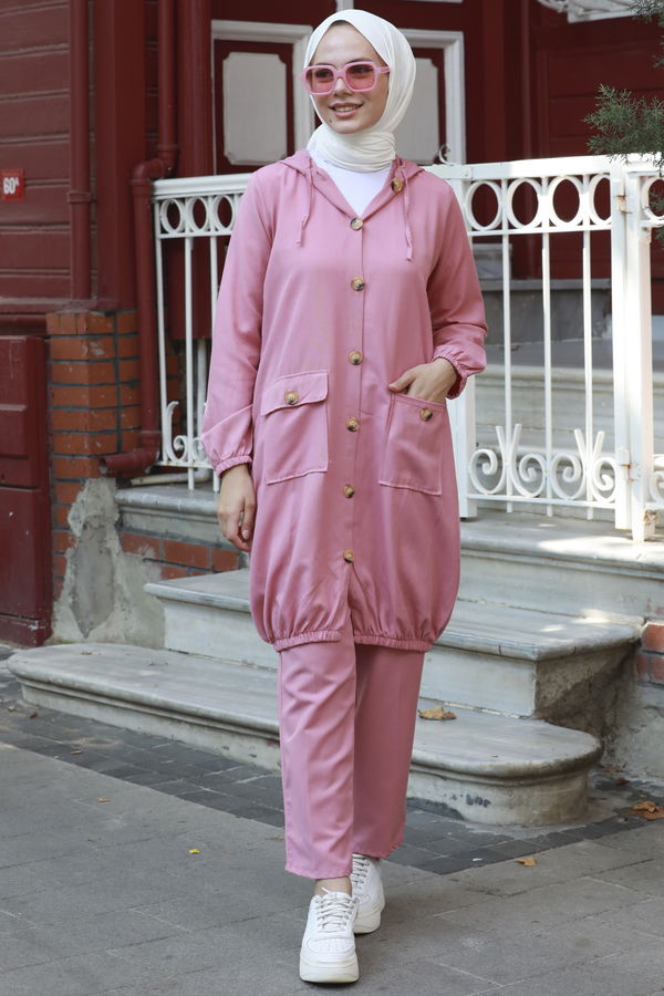 Tunık Pantolon Pembe - 3574 PEMBE