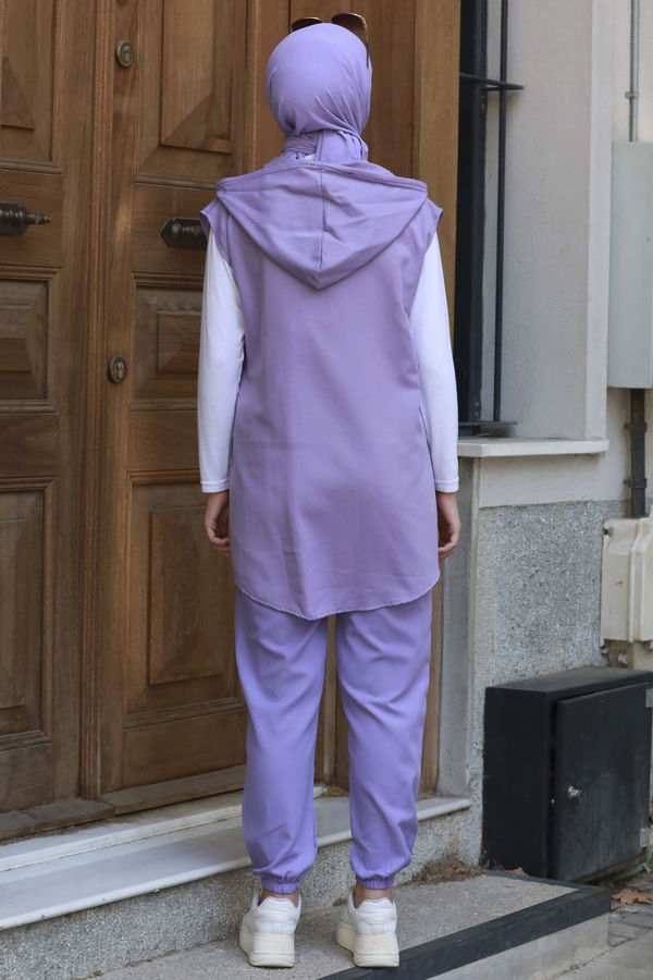 Tunık Pantolon Lila - 3707