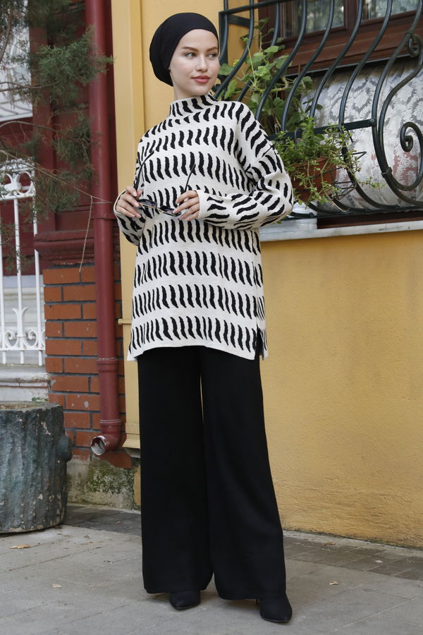 Tunik Pantolon Bej - 21120