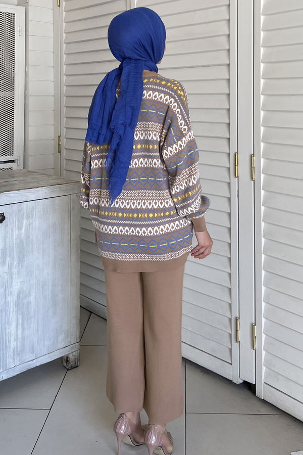 Tunik Pantolon Vizon - 21208