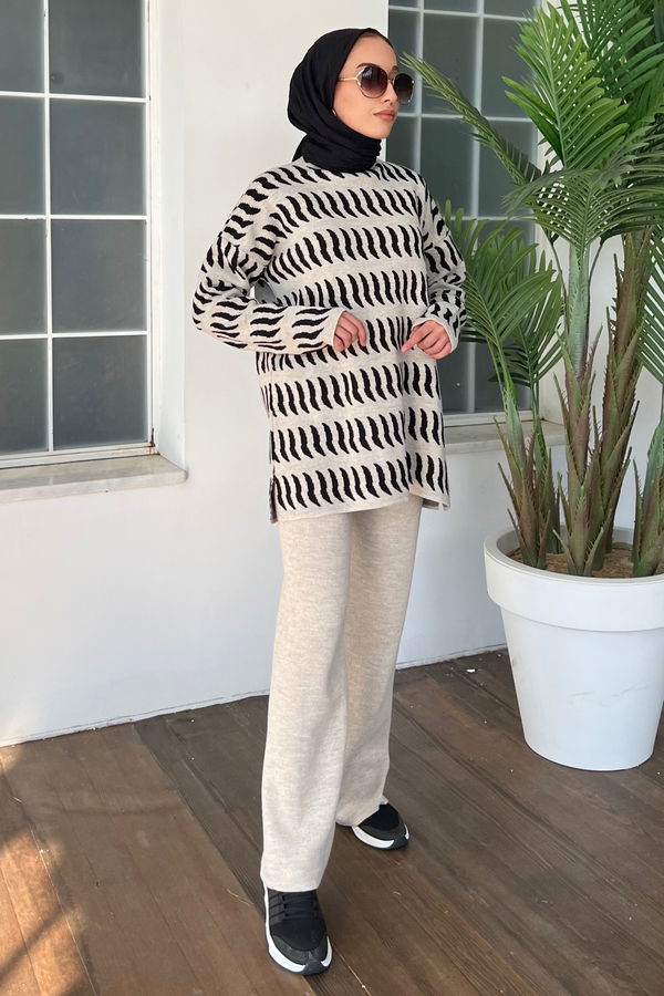 Tunik Pantolon Vizon - 21120