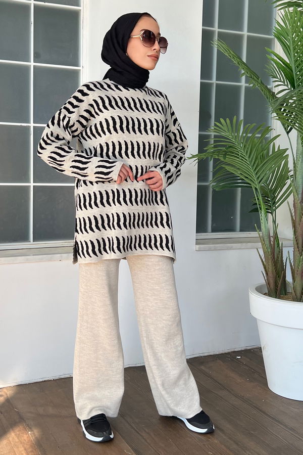 Tunik Pantolon Vizon - 21120